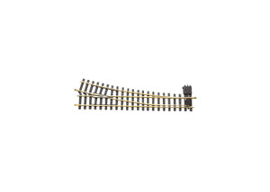 LGB G Scale Right Manual Turnout, R5, 15° (1 pc) 18050