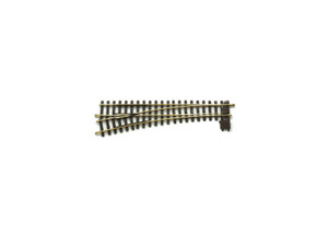LGB G Scale Left Manual Turnout, R5, 15° (1 pc) 18150