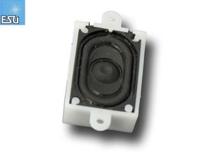ESU ~ LokSound 16mm x 25mm Speaker 4 Ohms With Sound Chamber ~ 50330