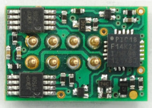 TCS ~ DP2X-UK ~ Small DCC Tiny Micro Motor Decoder ~ 8 Pin ~ 2 Functions ~ 1287