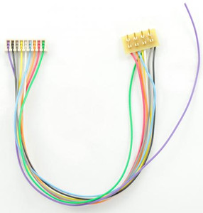 TCS ~ T-5"R Harness ~ 8 Pin NMRA To 9 Pin JST Rotated 180 Degrees ~ 1364