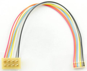 TCS ~ MC-3.5" Harness ~ 8 Pin NMRA To 7 Pin JST ~ 1367
