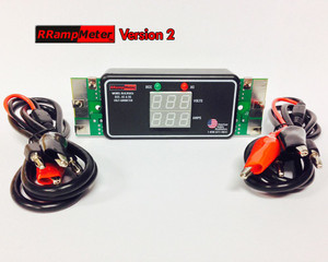 DCC Specialties ~ RRampMeter Version II V2 ~ With Enclosure & Wire Leads & Clips