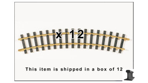 PIKO ~ G Scale ~ R3 R920mm 32.6"R ~ Curve Track ~ With Joiners ~ 12 Pieces ~ 35213-12