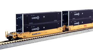 Kato ~ N Scale ~ Gunderson Maxi-IV TTX 