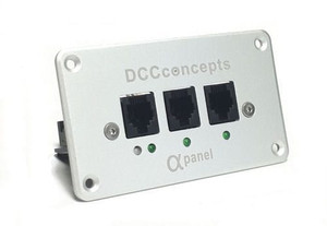 DCCconcepts ~ Alpha Panel Layout Panel For NCE, Power Cab & Roco ~ DCD-DAP