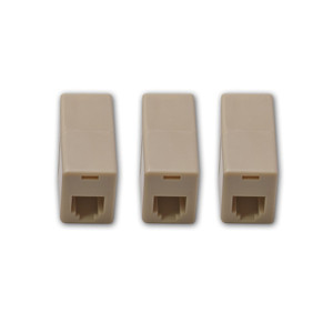 Digitrax LNMC3 ~ Modular LocoNet Splicer Extender Joiner Adapter RJ12 ~ 3 Pack