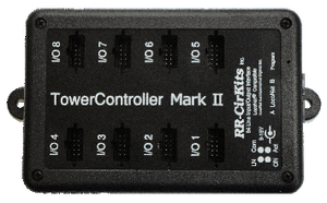 RR-CirKits ~ TC Mark II ~ Tower Controller Mark II ~ 64 I/O Lines