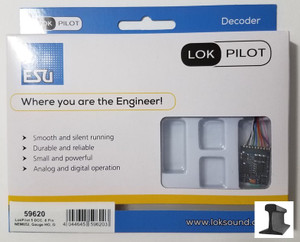 ESU ~ LokPilot V5.0 DCC ~ 8 Pin NEM652 ~ 59620