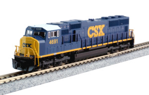 Kato ~ N Scale ~ EMD SD70M #4691 Flat Radiator CSX ~ 176-7609