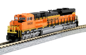 Kato ~ N Scale ~ BNSF SD70ACe Swoosh ~ #8400 ~ 176-8523