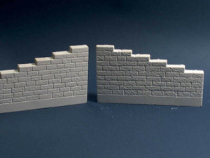 Monroe Models ~ Wing Walls Granite ~ 2-Pack O or S scale ~ 961