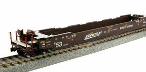 Kato ~ HO Scale ~ Gunderson MAXI-IV Double Stack 3 Car Set BNSF Swoosh ~ 30-9054