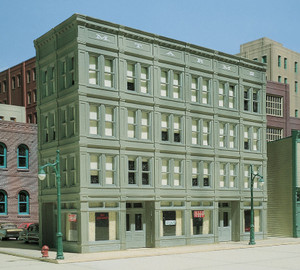 Design Preservation Models ~ HO Scale ~ M.T. Arms Hotel Kit ~ 11900