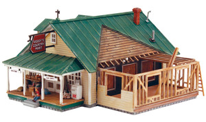 Design Preservation Models ~ HO Scale ~ 12900 Woody's Country Mart Kit ~ 12900