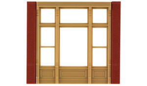 Design Preservation Models ~ HO Scale ~ Street Level Victorian Window ~ 30142