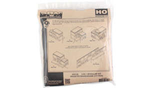 Design Preservation Models ~ HO Scale ~ Industry/Warehouse 3 In 1 Modular Kit (117) ~ 35100