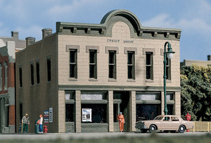 Design Preservation Models ~ N Scale ~ Crestone Credit Union Kit ~ 50800