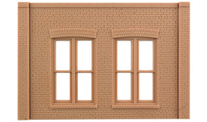 Design Preservation Models ~ O Scale ~ Two Double Rectangular Windows ~ 90106
