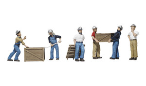 Woodland Scenics ~ HO Scale ~ Dock Workers ~ A1823