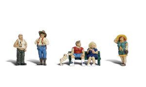 Woodland Scenics ~ HO Scale ~ People ~ Full Figured Folks ~ A1845