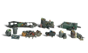Woodland Scenics ~ HO Scale ~ Details ~ Assorted Junk ~ A1852