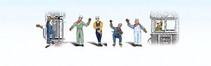 Woodland Scenics ~ HO Scale ~ People ~ Engineers ~ A1866