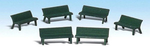 Woodland Scenics ~ HO Scale ~ Details ~ Park Benches ~ A1879