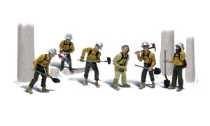 Woodland Scenics ~ HO Scale ~ Smoke Jumpers ~ A1919