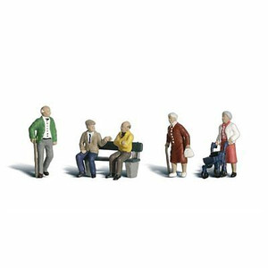 Woodland Scenics ~ HO Scale ~ Senior Citizens ~ A1922