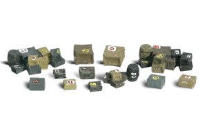 Woodland Scenics ~ N Scale ~ Assorted Crates ~ A2162