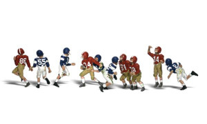 Woodland Scenics ~ N Scale ~ Youth Football Players ~ A2169