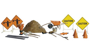 Woodland Scenics ~ N Scale ~ Road Crew Details ~ A2213