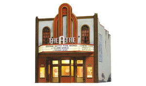 Woodland Scenics ~ N Scale ~ Built & Ready Theater ~ Lighted ~ BR4944