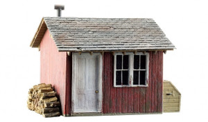 Woodland Scenics ~ N Scale ~ Built & Ready Work Shed ~ BR4947