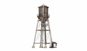 Woodland Scenics ~ N Scale ~ Built & Ready ~ Rustic Water Tower ~ BR4954