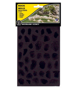 Woodland Scenics ~ Boulders Rock Mold ~ C1232