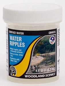 Woodland Scenics ~ Surface Water ~ Water Ripples ~ CW4515