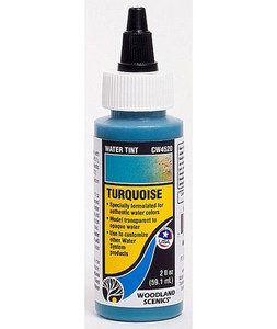 Woodland Scenics ~ Water Tint ~ Turquoise ~ CW4520