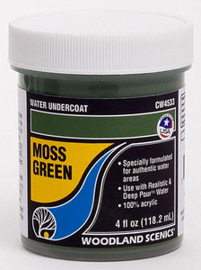 Woodland Scenics ~ Water Undercoat ~ Moss Green ~ CW4533