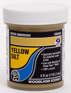 Woodland Scenics ~ Water Undercoat ~ Yellow Silt ~ CW4535