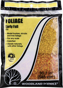 Woodland Scenics ~ Foliage Bushes & Shrubs ~ Early Fall Mix ~ F55