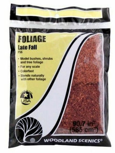 Woodland Scenics ~ Foliage Bushes & Shrubs ~ Late Fall Mix ~ F56