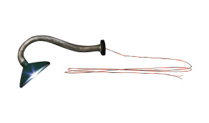 Woodland Scenics ~ HO Scale ~ Gooseneck Wall-Mount Light (Pack of 2) ~ JP5654