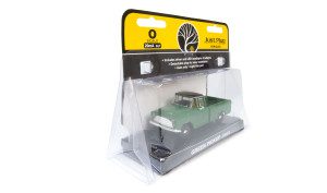 Woodland Scenics ~ O Scale ~ Illuminated Vehicle ~ Green Pickup ~ JP5970