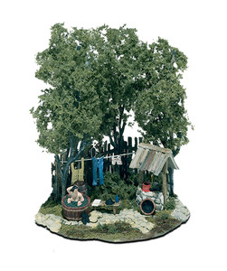 Woodland Scenics ~ HO Scale ~ Saturday Night Bath ~ M110