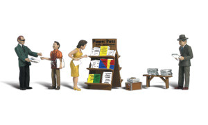 Woodland Scenics ~ O Scale ~ Newsstand ~ A2740