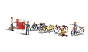 Woodland Scenics ~ O Scale ~ Bicycle Buddies ~ A2752
