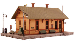 Woodland Scenics ~ N Scale ~ Kit Woodland Station ~ PF5207
