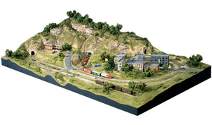 Woodland Scenics ~ N Scale ~ Scenic Ridge Layout Kit ~ ST1482